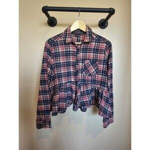 Flannel button up shirt size medium